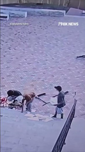 WATCH: Kids restore vandalized Kirk mural in Arkansas #foxnews #news #shorts #charliekirk