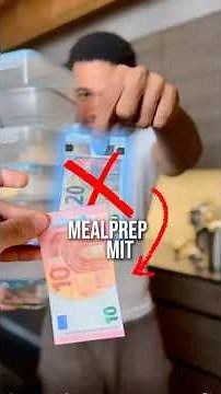Kann man 7 Tage Mealprep mit nur 10€ machen?
