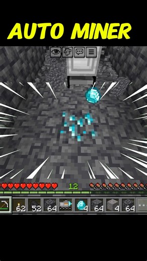 MCPE Auto Miner #shorts
