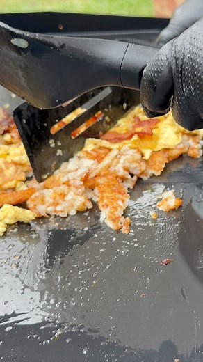 Family Favorite Breakfast on the Griddle!🔥 We’re calling this one Breakfast Slop Chopped Cheese! Combining two of our favorites, Tony’s Slop, and New York Chopped Cheese! This one is incredible, and even better with maple syrup! #pitbossnation #cooking #breakfast #recipe | WALTWINS