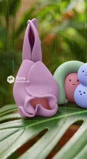 Tiny Clay Friends and a Rainy Day Adventure