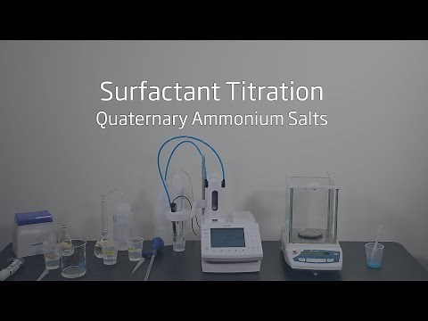 Quaternary Ammonium Salts Titration Analysis