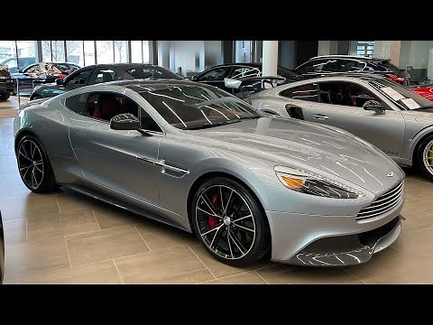 Aston Martin Vanquish V12 - Revs + Walkaround in 4k