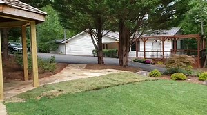 The new stone walkway at our wedding garden is finished! Turn your sound on to hear what tranquility sounds like! | Forrest Hills Mountain Resort