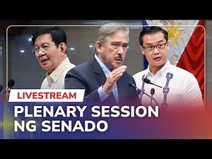LIVE: Senate holds plenary session | DZMM Teleradyo (18 November 2025)