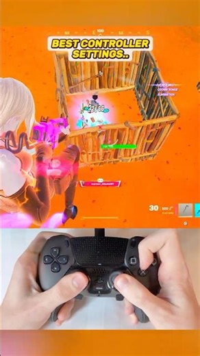 NEW Best Controller SETTINGS in Chapter 7 🎯 #fortnite #shorts