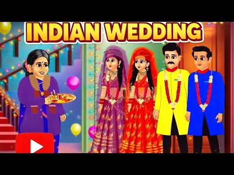 বাড়িতে একসাথে দুই বউ 😱 Indian Cartoon Wedding Story | Emotional Family Story | Hindi Cartoon Kahani
