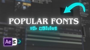 「英文字体分享」流行英文字体分享