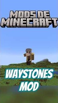 waystones mod #minecraft #minecraftjava #waystones #tutorial #mctutorial