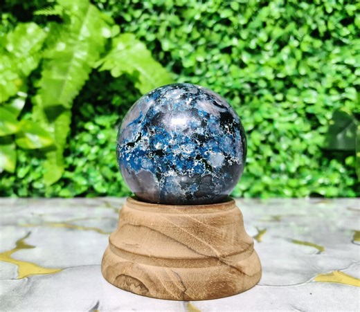 Large Natural Blue Jasper Stone Sphere | Healing Crystal Ball | Energy Cleansing Decor | Chakra Crystal - Etsy