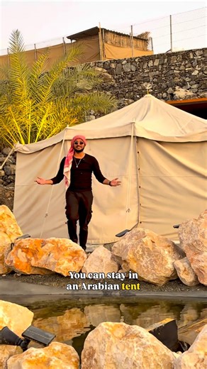 Amaan Khan ✪ on Instagram: "Experience @theoutresort , a luxury glamping destination in the UAE 🇦🇪 You Can Book From @dojoinapp Offering authentic Arabian tents, premium caravans, and a serene escape surrounded by nature, our services include overnight stays, on-site activities, and guest support. transportation available. From Dubai | Sharjah | Abu Dhabi Every detail of our boutique glamping experience has been thoughtfully curated to blend modern luxury with the raw beauty of nature. From cu