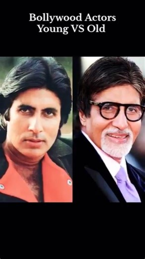 Legendary Bollywood Actors Young vs Old 🤯✨#shorts #youtubeshorts #viral
