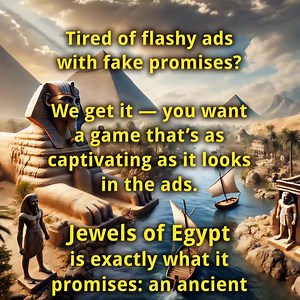 Dive into a match-3 adventure! Solve puzzles & unlock levels. Play now! | Jewels of Egypt