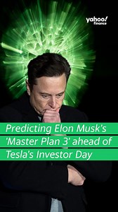Yahoo Finance Senior Reporter Pras Subramanian breaks down his top expectations and predictions for Tesla’s Investor Day March 1 and Elon Musk’s ‘Master Plan Part 3.’ https://yhoo.it/3IkmfwV | Yahoo Finance | Facebook