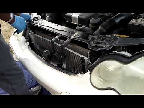 2002 -2005 mercedes c230 c240 c320 condensor change