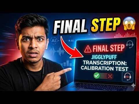 👉 Jigglypuff Audio Transcription Part 2 💰 Calibration Qualification Test LIVE (2026)