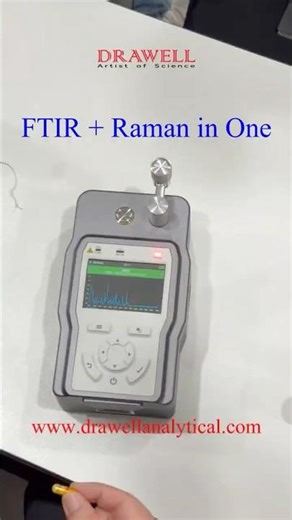 2 In One FTIR + Raman Spectrometer Portable | Real Testing Demo & Applications