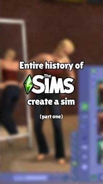 The Entire History of Create a Sim | The Sims (2000) #sims #simslore #cas