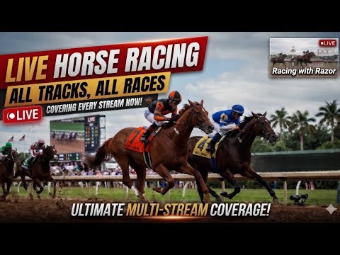 🔴Live Horse Racing | Churchill Downs | Tampa Bay Downs | Horseshoe Indianapolis | en vivo