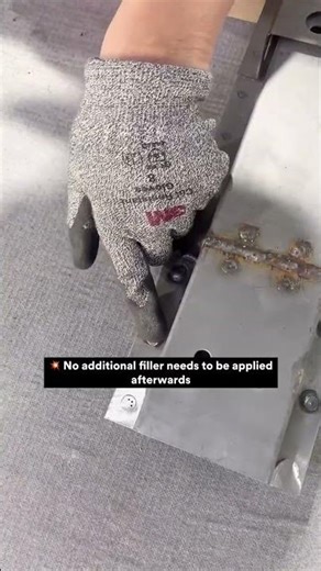 Using 3M File belt Sander into MIG Weld