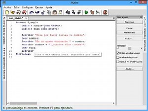 Diagramas de Flujo a partir de Pseudocódigo
