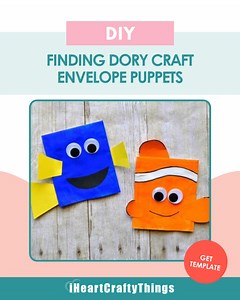 5.2K views | Turn ordinary envelopes into delightful Dory and Nemo...
