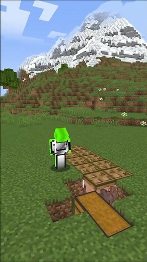 Minecraft Easiest IRON Farm (Iron Farm Tutorial) | #Shorts