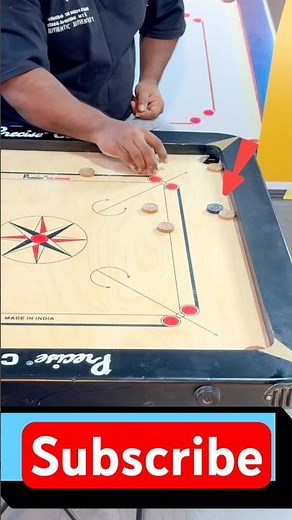 The beginners guide to carrom tutorial shot carrom tips and tricks shot carrom learning shot #viral