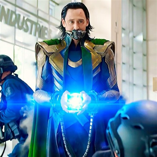 Loki's lucky escape in MCU | 💚 🐜 secret cube portal #mcu #loki #shorts #movie