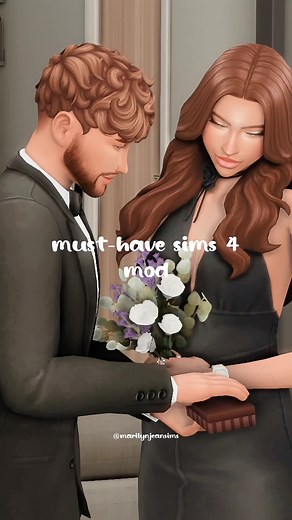 This mod is an absolute must-have in my game. The animations & storytelling aspects are incredible! I’m obsessed 🤍 #thesims4 #sims4 #ts4 #thesims #sims #simstok #sims4showcase #sims4mods #sims4mod #sims4cc #sims4maxismatch #sims4aesthetic