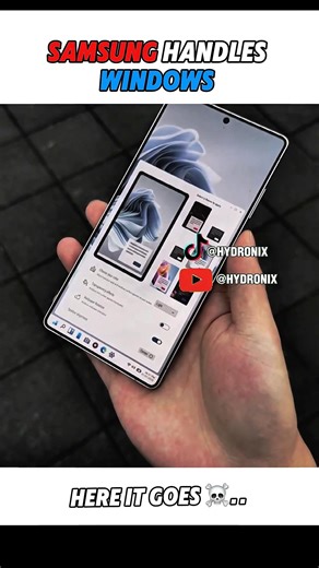 🤡 iPhone: Heavy Software | ☠️ Samsung: WINDOWS MODE 😈🔥 #viralvideo #shorts
