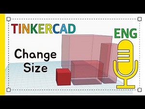 4. Change size - Tinkercad Basic Tutorial Guide for Beginner | 3D modeling how to make
