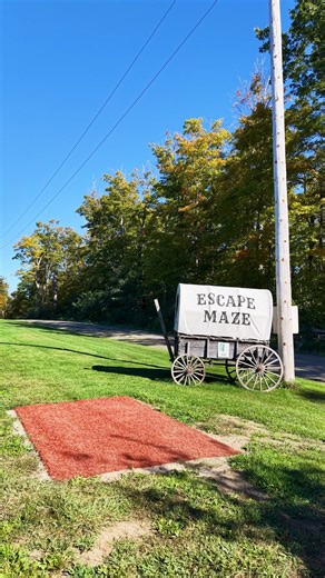 Have you played disc golf with us yet? Otonabee Disc Golf Course is fully open, packed with a fun and dynamic 18 holes, complete with turf tee pads for both shorts & longs. $10 day pass. Open every day, to anyone. Disc lending available on site if you're new to the sport too! | Escape Maze