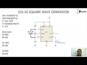 Square Wave Generator Fundamentals |TIMER IC 555 | GATE Analog Circuits Concepts