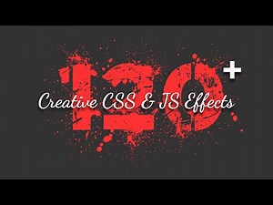120+ | Html CSS & Javascript | Hover & Animation Effects