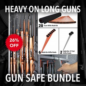 Heavy on Long Guns Gun Safe Accessories Bundle