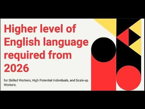 B2 English Language Requirement level for Immigration Applications 2026