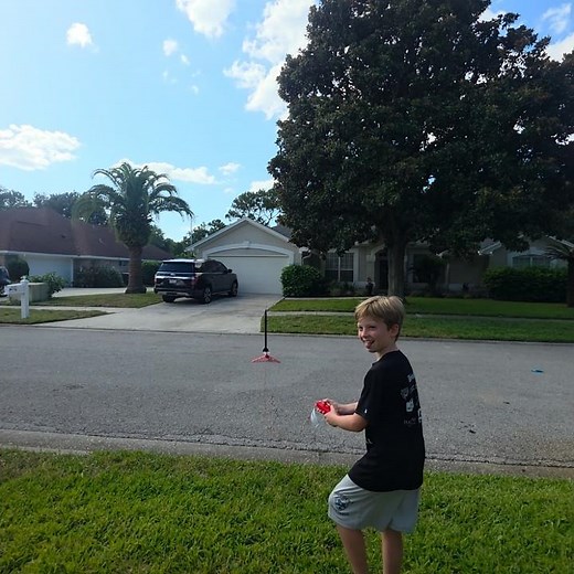 Flying Model Rocket Launch #tandem-x #rocket #fyp #rocketlaunch #getoutside #everydayadventures