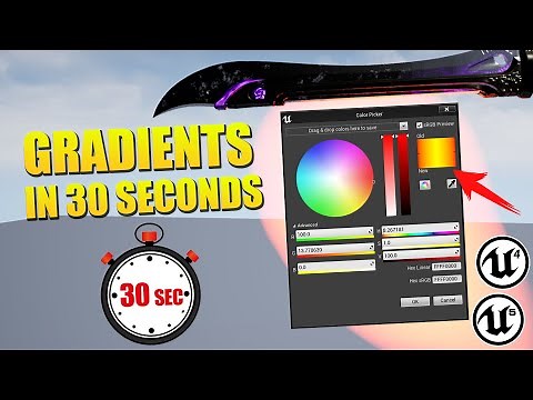 Unreal Engine - Material Gradients