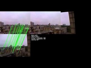 Simple video image stitching with opencv