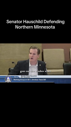 🔥 Northern Minnesota isn’t asking for special treatment, we’re demanding not to be taken for granted. In the Senate Tax Committee earlier this year, I spoke up because our region has been overlooked for far too long. We’ve got a lot of public lands that limit our tax base, communities fighting to grow jobs and industry, and families who deserve the same opportunities as anyone else in this state. From rural ambulance services to equal funding for our schools, the basic services in our communiti