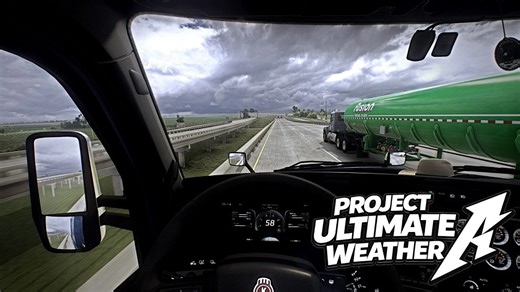 Project Ultimate Weather v1.0 1.58 ATS - ETS2 Mod | ATS Mod