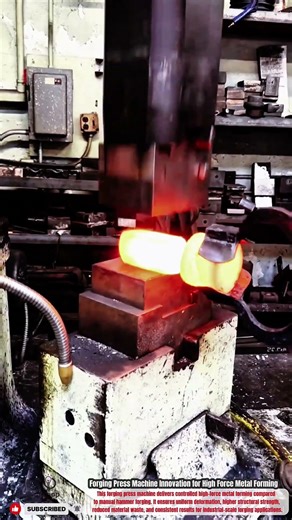 Forging Press Machine Innovation for High Force Metal Forming #innovation #machine
