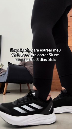 Estreando meu primeiro tênis de corrida adidas Duramo Speed