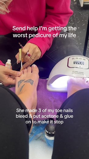 The Worst Pedicure Experience: Blood and Misery
