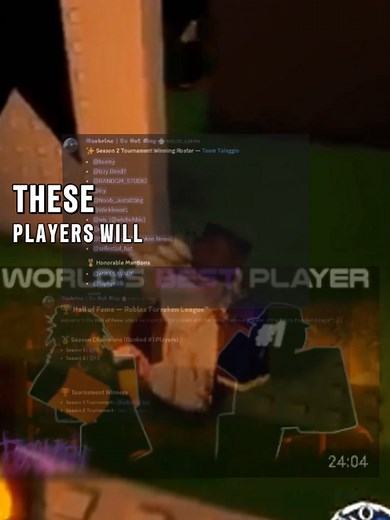 Forsaken highest tier of players, the competitive gods #forsaken #roblox #robloxforsaken #robloxx #fyp #ranked #forsakenranked #comp #forsakencomp