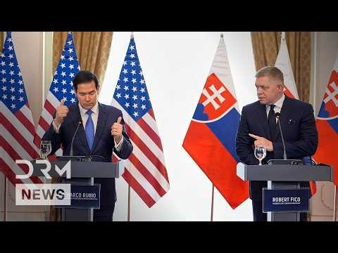FULL PRESSER: Marco Rubio and Slovak PM Fico Holds Joint Press Conference | AC1Z