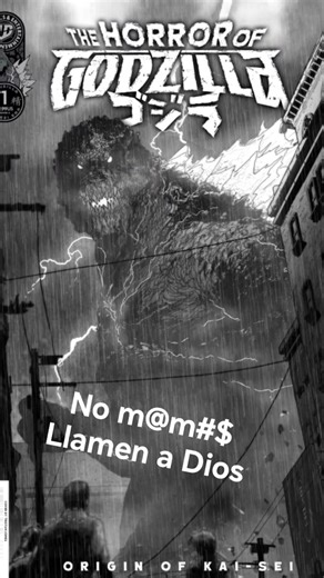 El nuevo Cómic de Godzilla! "The horror of Godzilla" #godzilla #comics #manga #kaiju