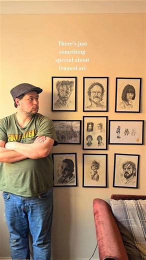 Framed art: There's just something special about it #framed art #homedecor #artjourney