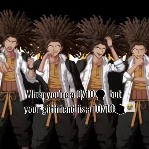 🔮when you are a 0/10😭 #danganronpa #yasuhiro #hagakure #yurikakurozawa #oc